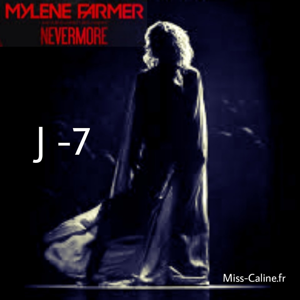 J -7 pour #mylènefarmer #Nevermore2023 au Stade Pierre Mauroy
