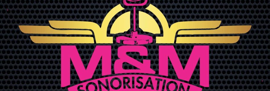 Logo de M&M sonorisation, partenaire technique de Miss Caline