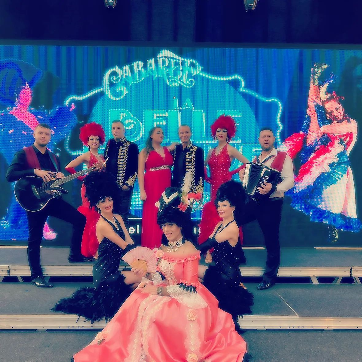 Au salon @rivalis_officiel avec le @cabaret_labelleepoque