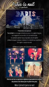 Paris la nuit - Plaquette 2025