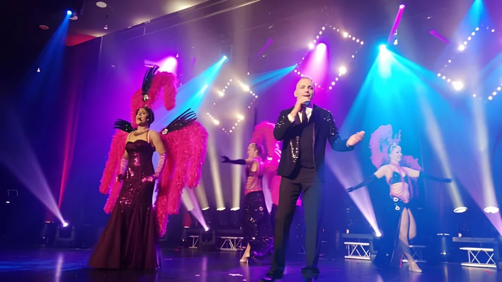 La vie en rose avec Miss Caline, Tony Parkan et Les allumettes