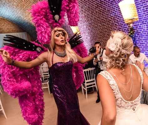 Mariage, anniversaire et fête familiale avec Miss Caline transformiste