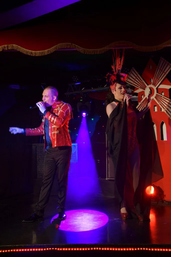 Miss Caline transformiste et Tony Parkan chanteur - Écrin et Diamant