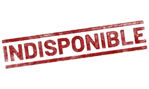 agenda 2026 indisponible