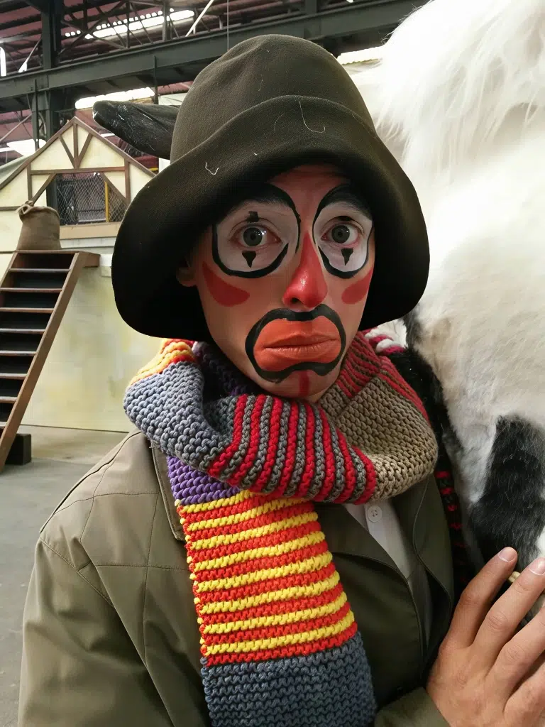 quand le theatre bouscule la scene la vache et le refugie