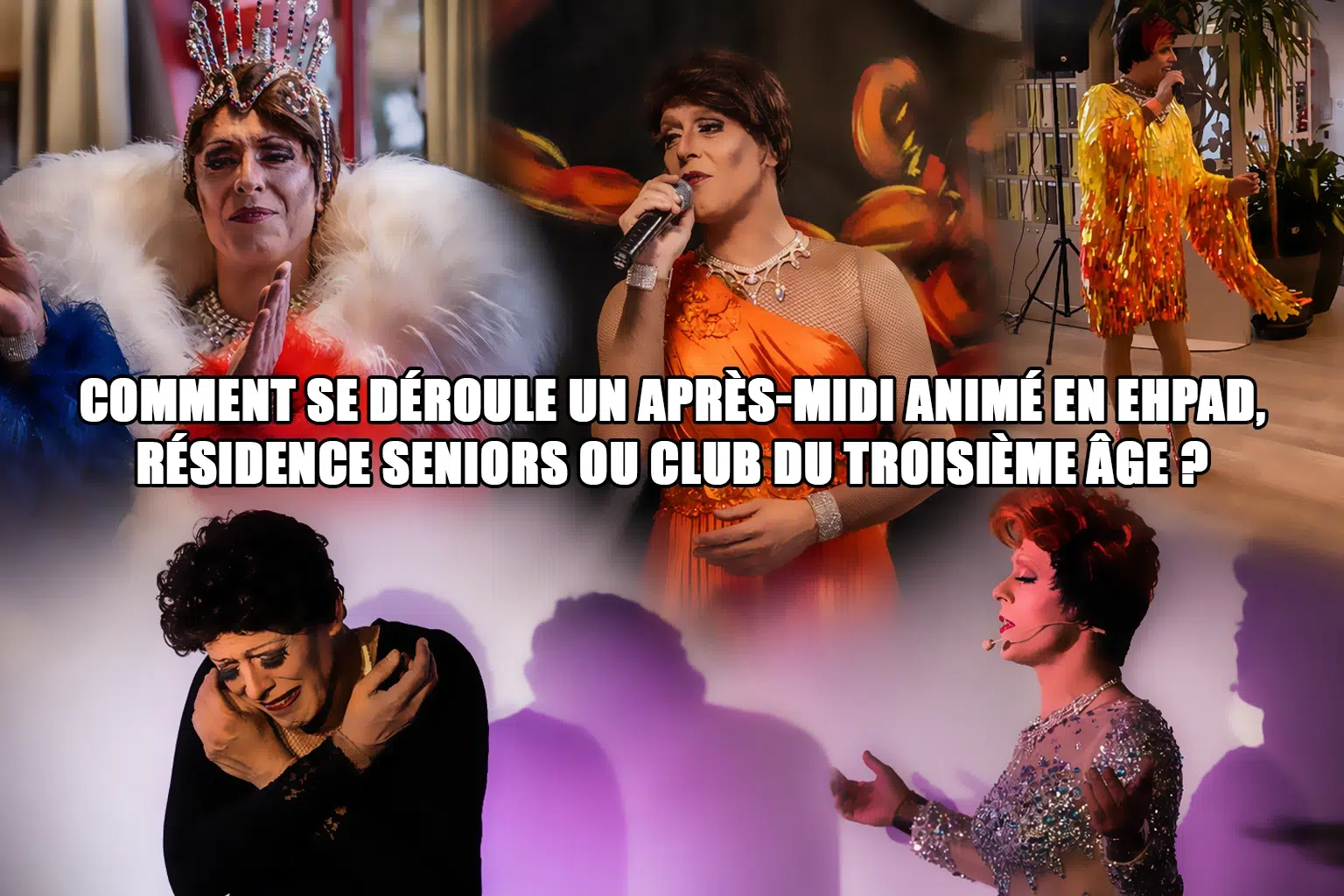 Comment se déroule un après midi animé en EHPAD, résidence seniors ou club du troisième âge