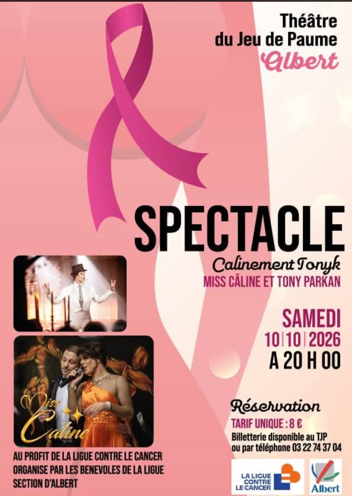 Le spectacle CALINEment TONYk à Albert (80)