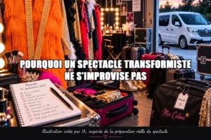 Pourquoi un spectacle transformiste ne s’improvise pas