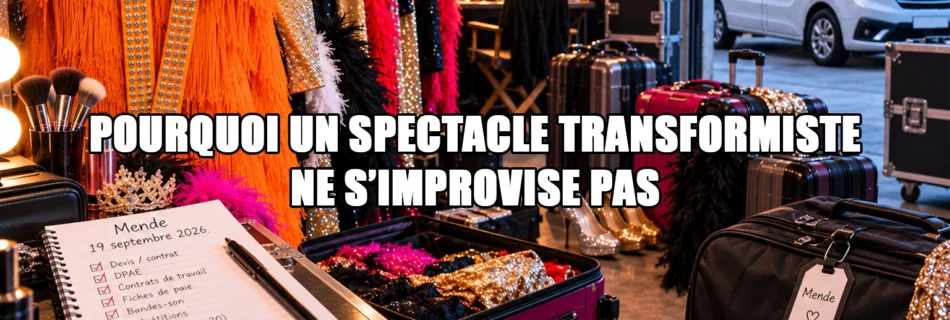 Pourquoi un spectacle transformiste ne s’improvise pas