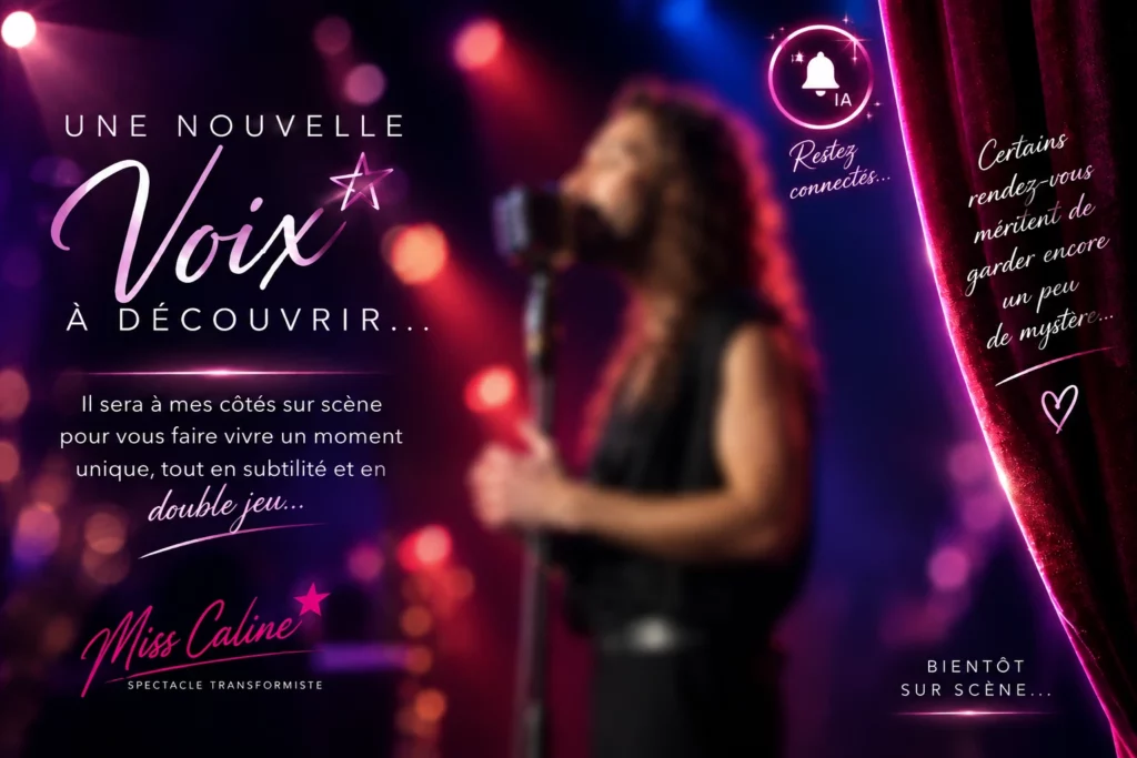 Une nouvelle voix, un spectacle qui évolue Découverte