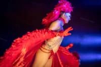 Danseuses de cabaret pour ce spectacle transformiste Danseuses de cabaret pour ce spectacle transformiste