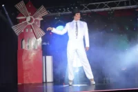 Caméléon pour le spectacle 2018 à 2023 au cabaret La Belle Epoque