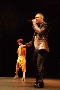 Mon petit cabaret (Duo) à Franconville avec le spectacle FEVER de 2023 à 2024 pour le cabaret La Belle Epoque